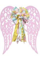 Shop For 17" Metal Filigree Angel Wings: Light Pink