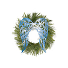 Shop For 17" Metal Filigree Angel Wings: Sky Blue/White