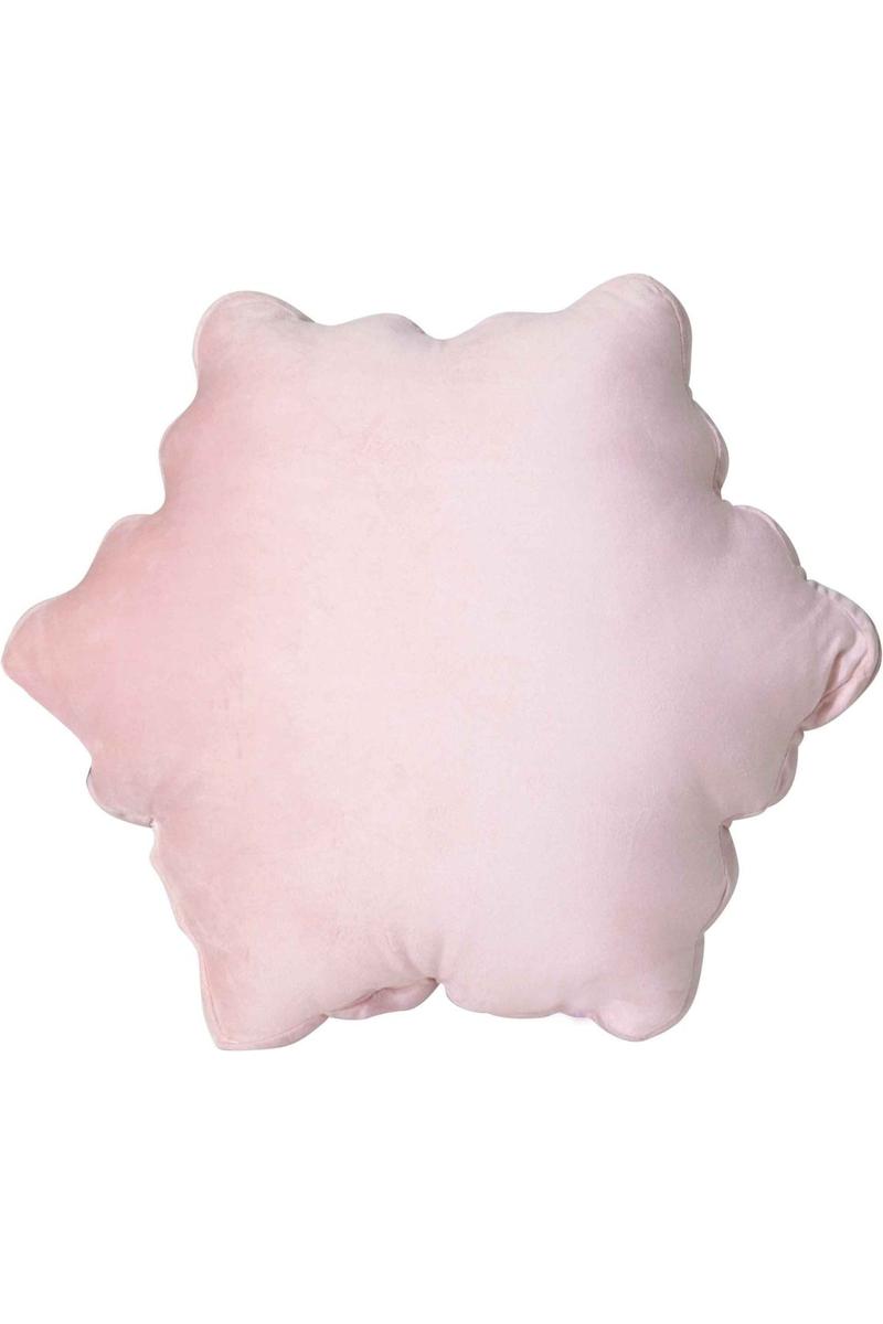 Shop For 17" Snowflake Shaped Pillow: Pink