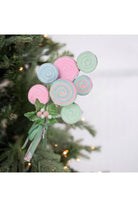 Shop For 17.5" Lollipop Ornament Bundle: Pink/Green/Blue