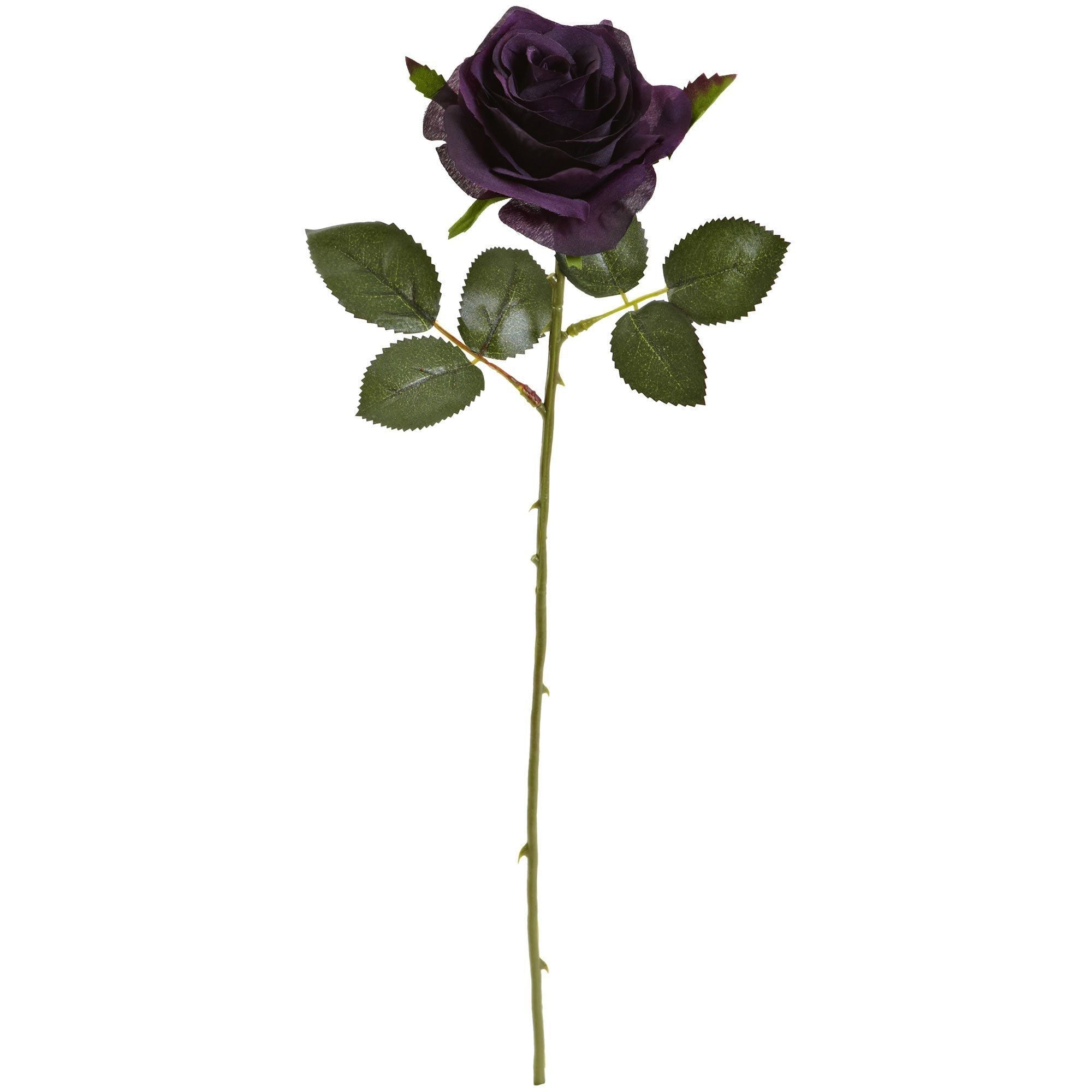 Shop For 18” Artificial Rose Flower (Set of 24)