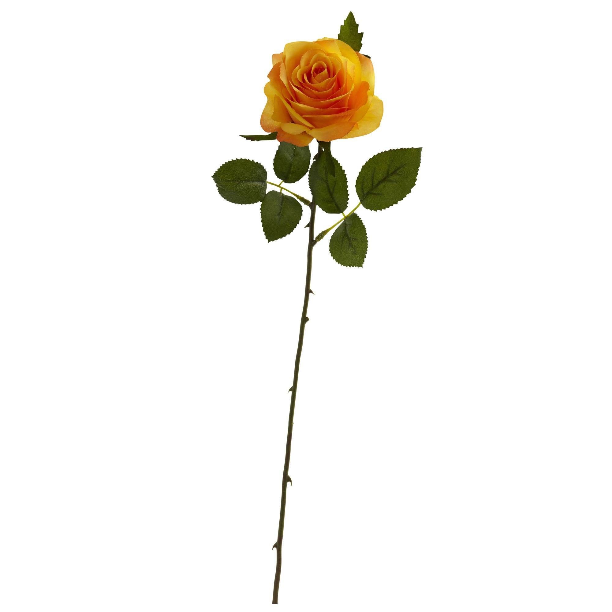 Shop For 18” Artificial Rose Flower (Set of 24)