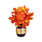 Shop For 18” Autumn Maple Leaf Artificial Plant