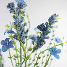 Shop For 18" Baby's Breath & Lavender Filler Bush: Blue