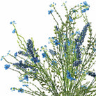 Shop For 18" Baby's Breath & Lavender Filler Bush: Blue