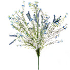 Shop For 18" Baby's Breath & Lavender Filler Bush: Blue