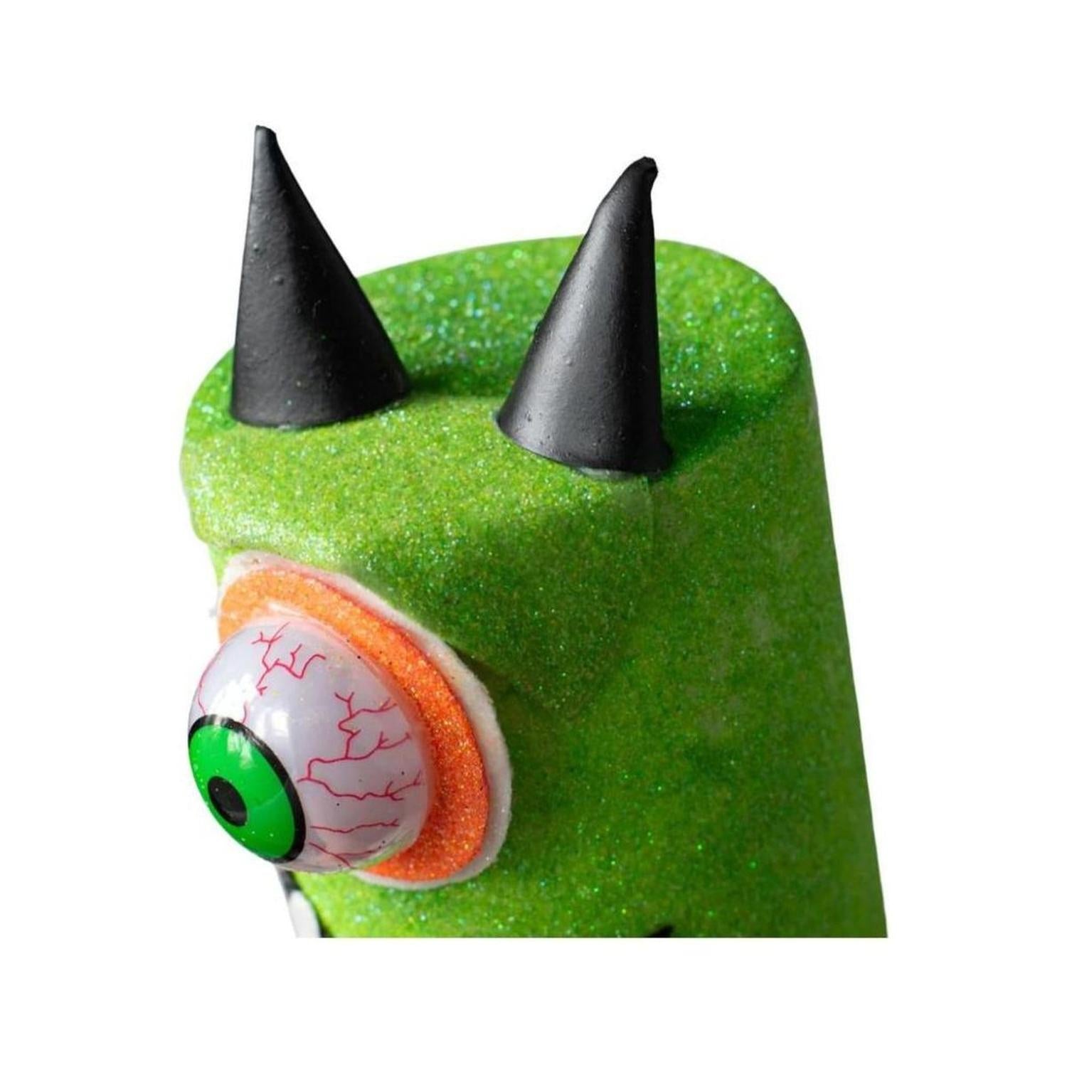 18" Evil Eye Marshmallow Spray: Green