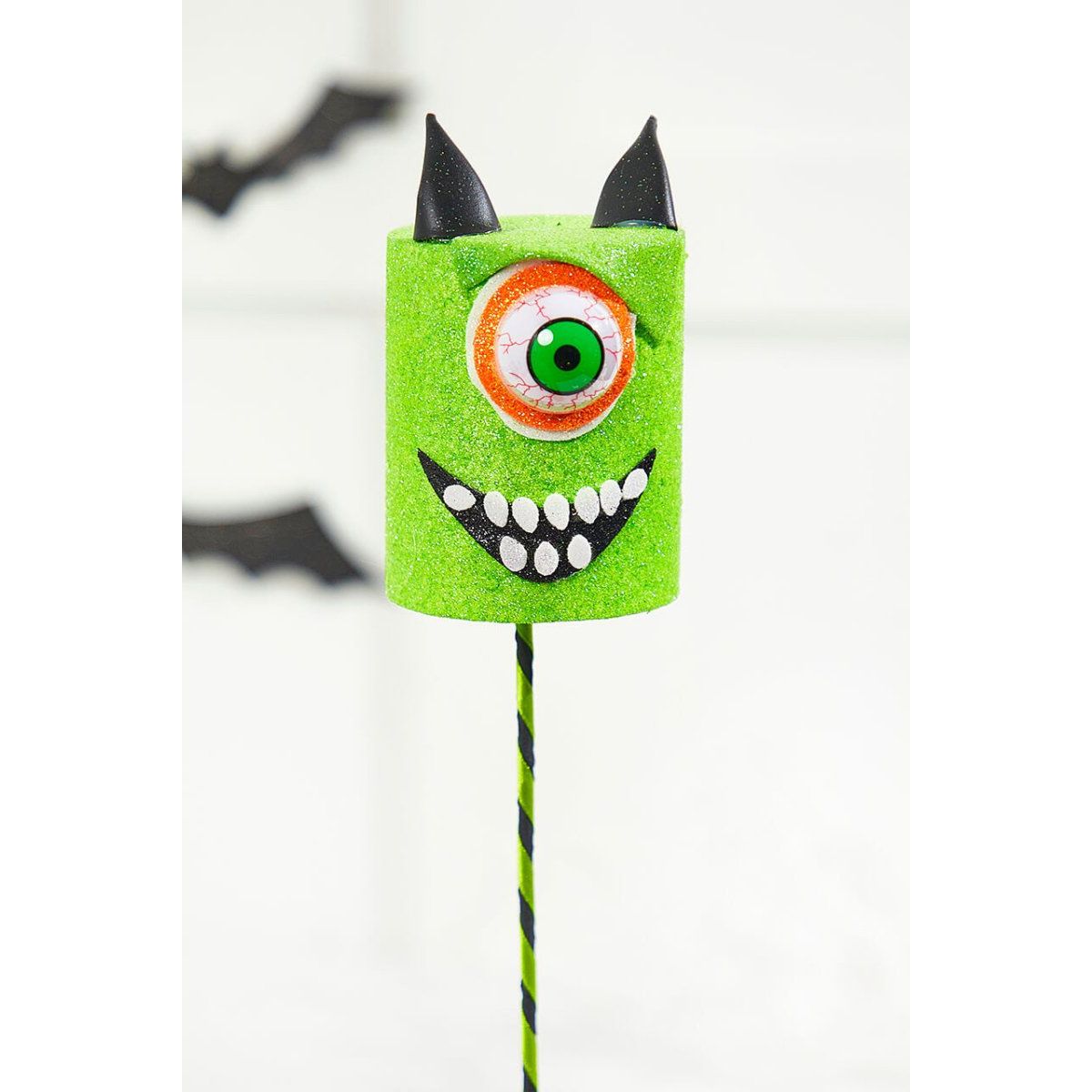 Shop For 18" Evil Eye Marshmallow Spray: Green at Michelle's aDOORable Creations