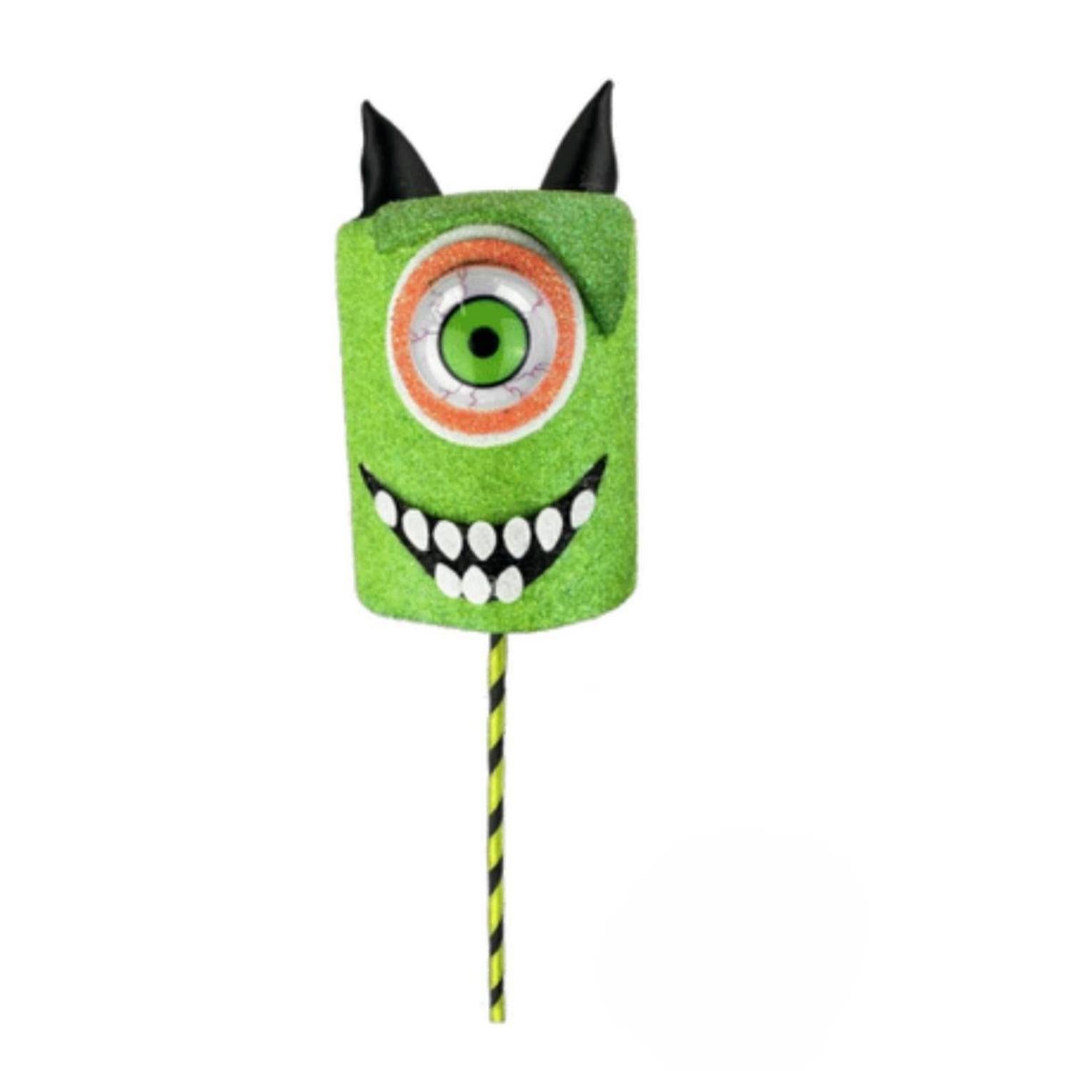 18" Evil Eye Marshmallow Spray: Green