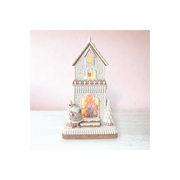 Shop For 18" Gingerbread Cookie House w/LED Music