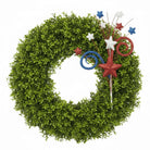 Shop For 18" Glitter Spiral Star Pick: Red, White and Blue