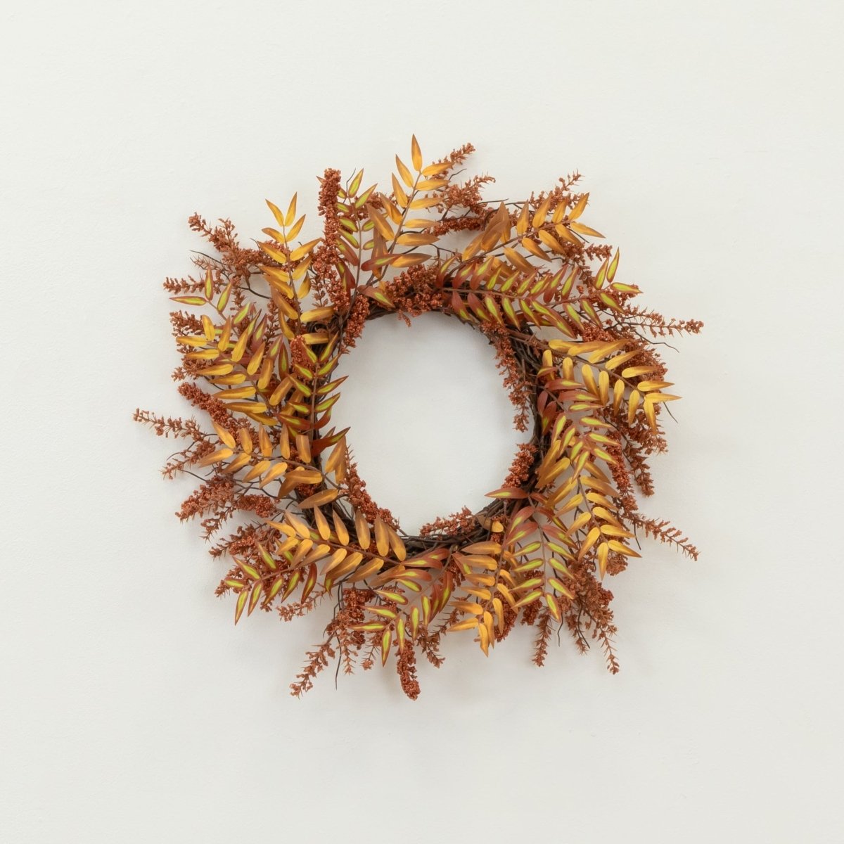Shop For 18” Harvest Berry Artificial Wreath