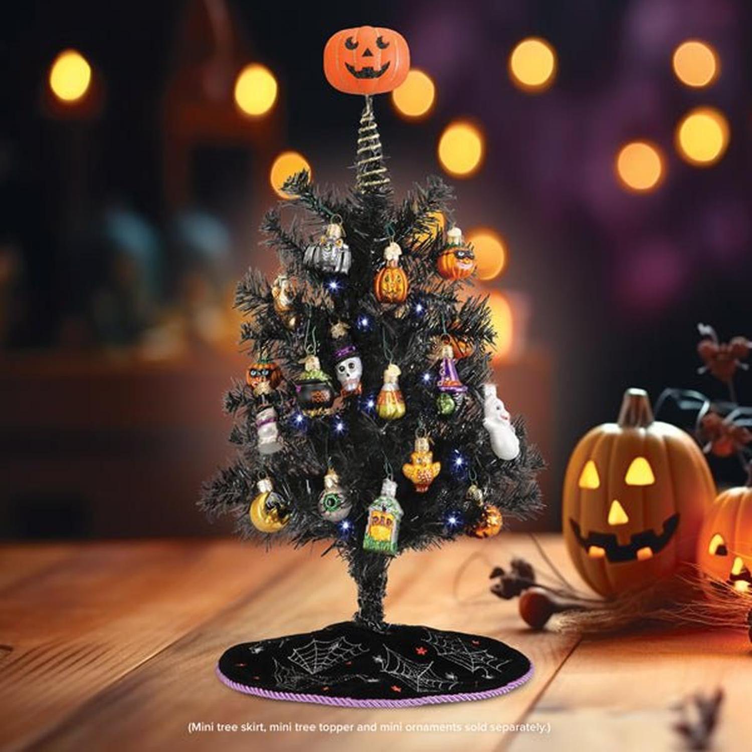 Shop For 18" Mini Black Tree Pre - lit