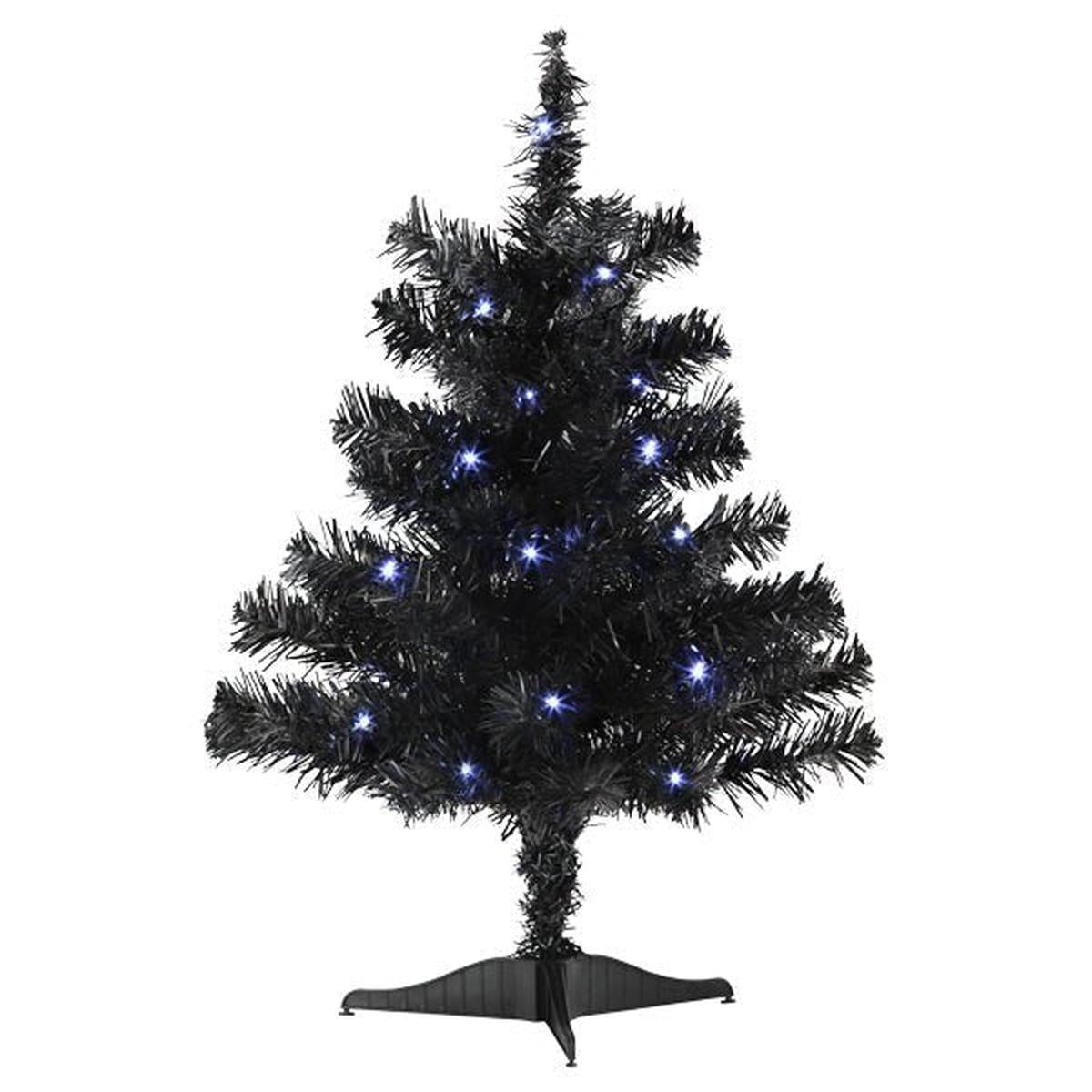 Shop For 18" Mini Black Tree Pre - lit