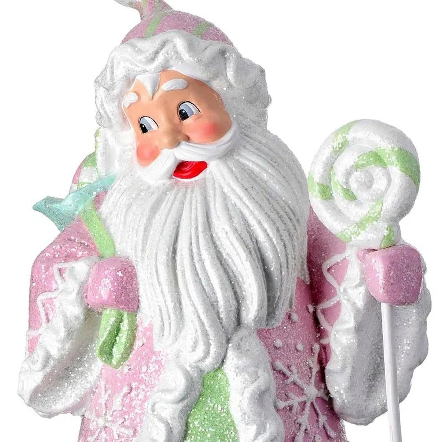 Shop For 18" Resin Candylicious Santa: Pastel