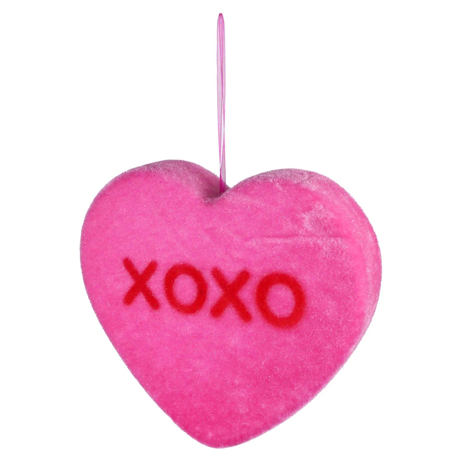 Shop For 180 Degrees 12" Flocked Conversation Hearts (Assorted)