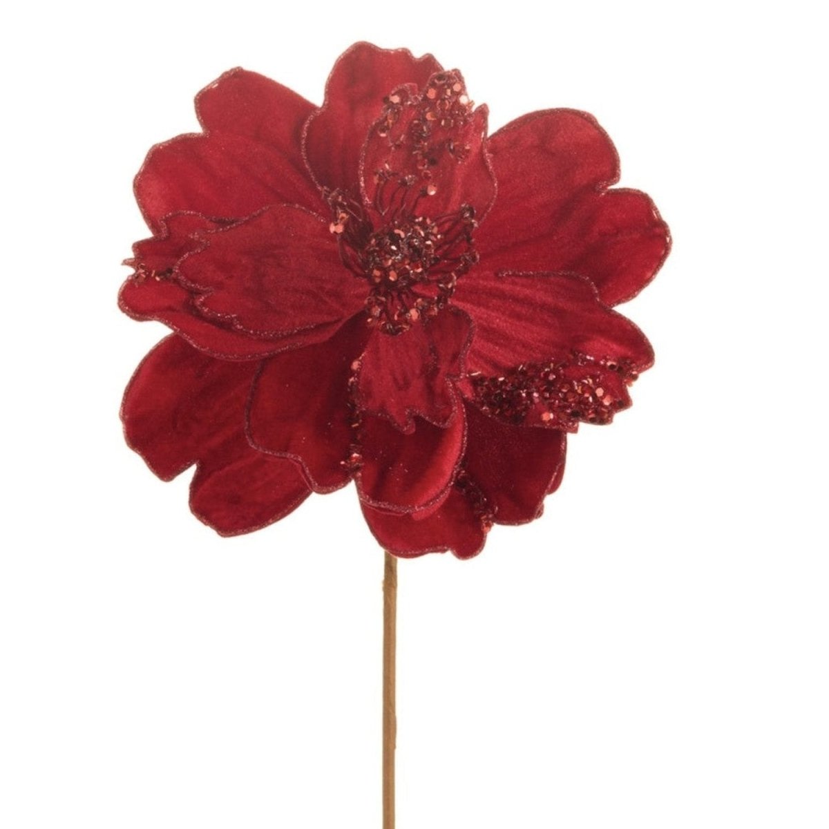 Shop For 18in Red Magnolia Stem