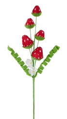 Shop For 18in Velvet and Felt Strawberry Pick