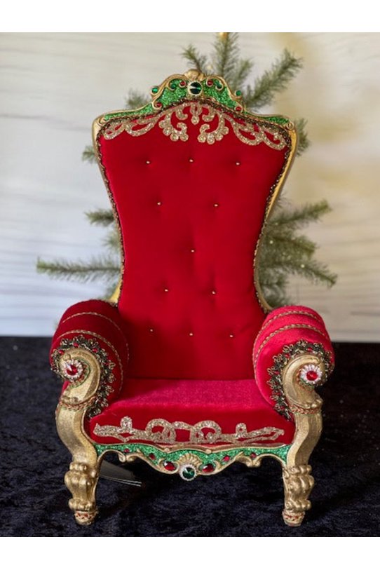 Shop For 19" Christmas in the City Santa Chair