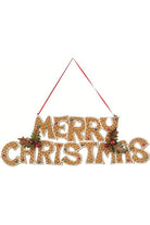 Shop For 19" Gingerbread Merry Christmas Banner