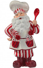 Shop For 19 inch Resin Peppermint Chef Santa