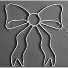 Shop For 19" Lighted Neon Bow Christmas Window Silhouette