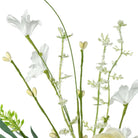 Shop For 19" Rose Hydrangea Flower Spray: White/Cream