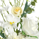 Shop For 19" Rose Hydrangea Flower Spray: White/Cream