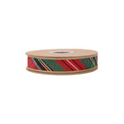 Shop For 1in Bold Christmas Plaid Gold Backing Ribbon (10 Yards)