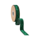 Shop For 1in Heritage Velvet Ribbon: Hunter Green (10 Yards)