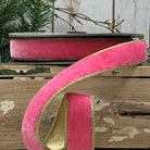 Shop For 1in Lush Velvet Gold Back Ribbon: Pink Lemonade (10 Yards)