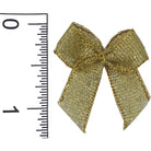 Shop For 1in Mini Ribbon Bow: Gold 6 pc