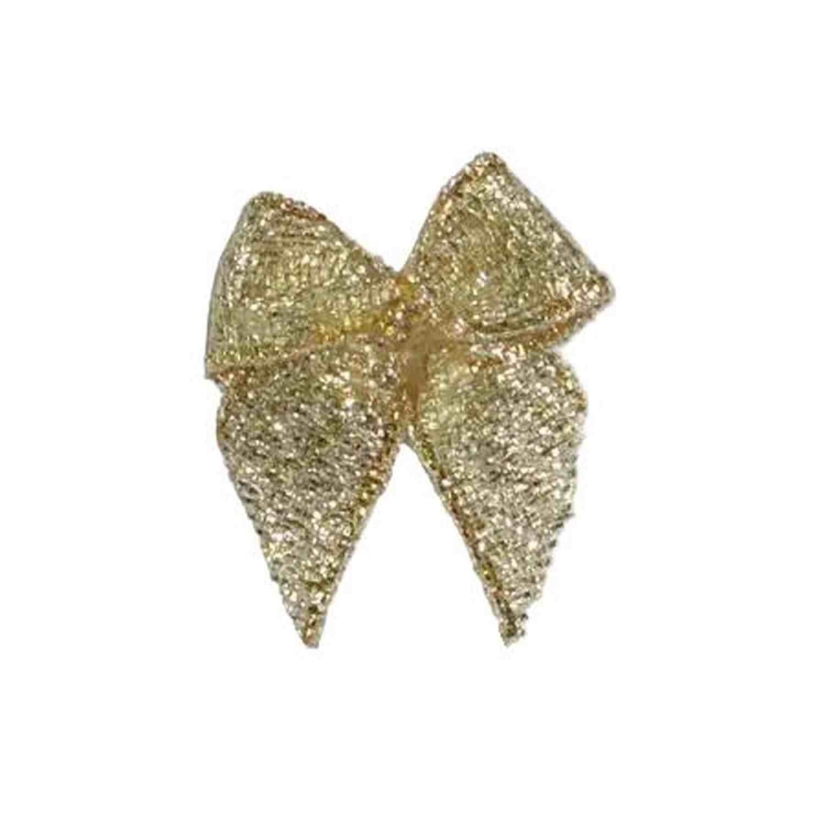 Shop For 1in Mini Ribbon Bow: Gold 6 pc