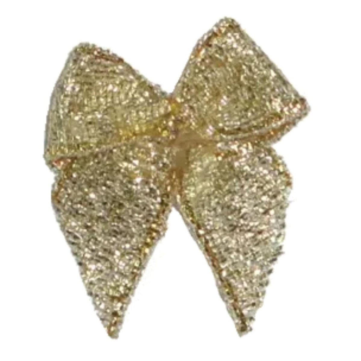 Shop For 1in Mini Ribbon Bow: Gold 6 pc
