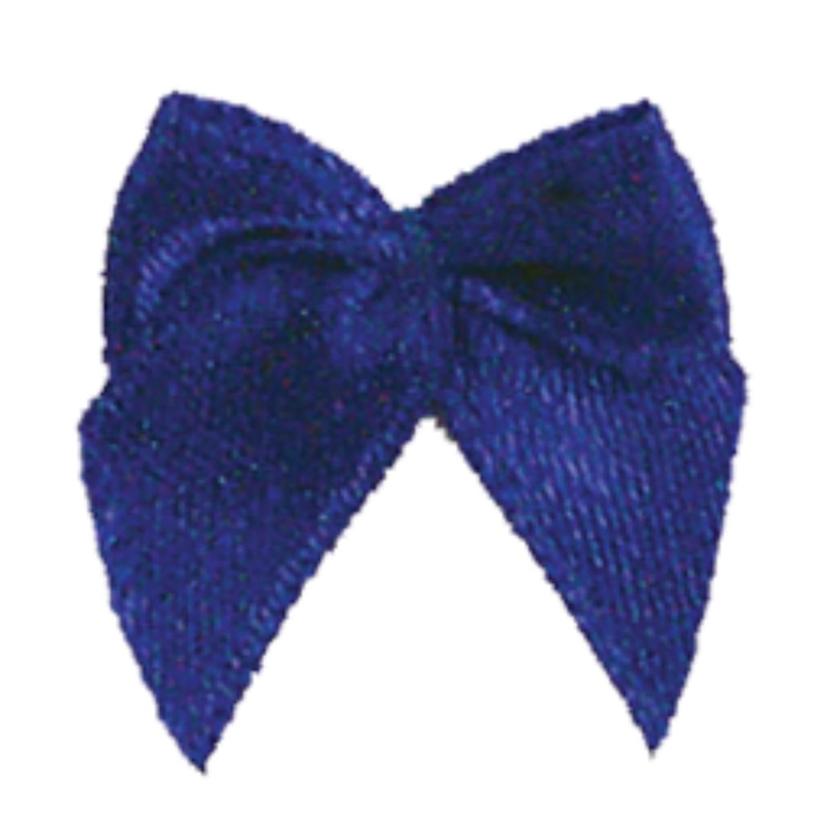 Shop For 1in Mini Ribbon Bow: Navy 6 pc