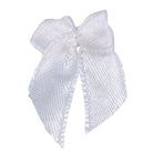 Shop For 1in Mini Ribbon Bow: White 6 pc