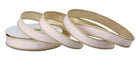 Shop For 1in Velvet Ribbon with Platinum Edge: Blush Pink (10 Yards)