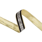 Shop For 1in Velvet Wired Ribbon w/ Diamond Accent Ribbon: Black (10 Yards)
