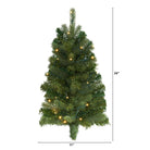 Shop For 2' Flat Back Wall Hanging Artificial Christmas Tree