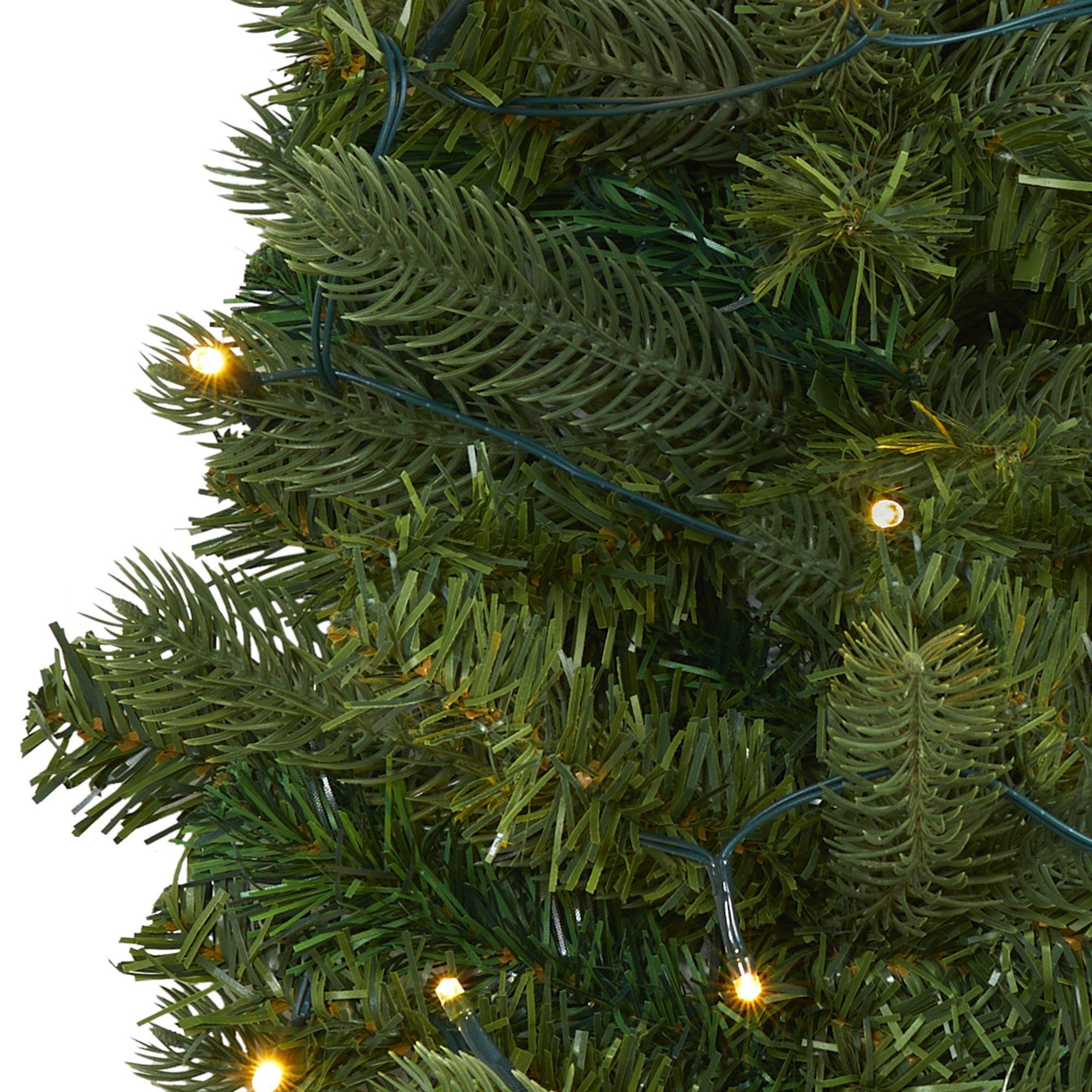 Shop For 2' Flat Back Wall Hanging Artificial Christmas Tree