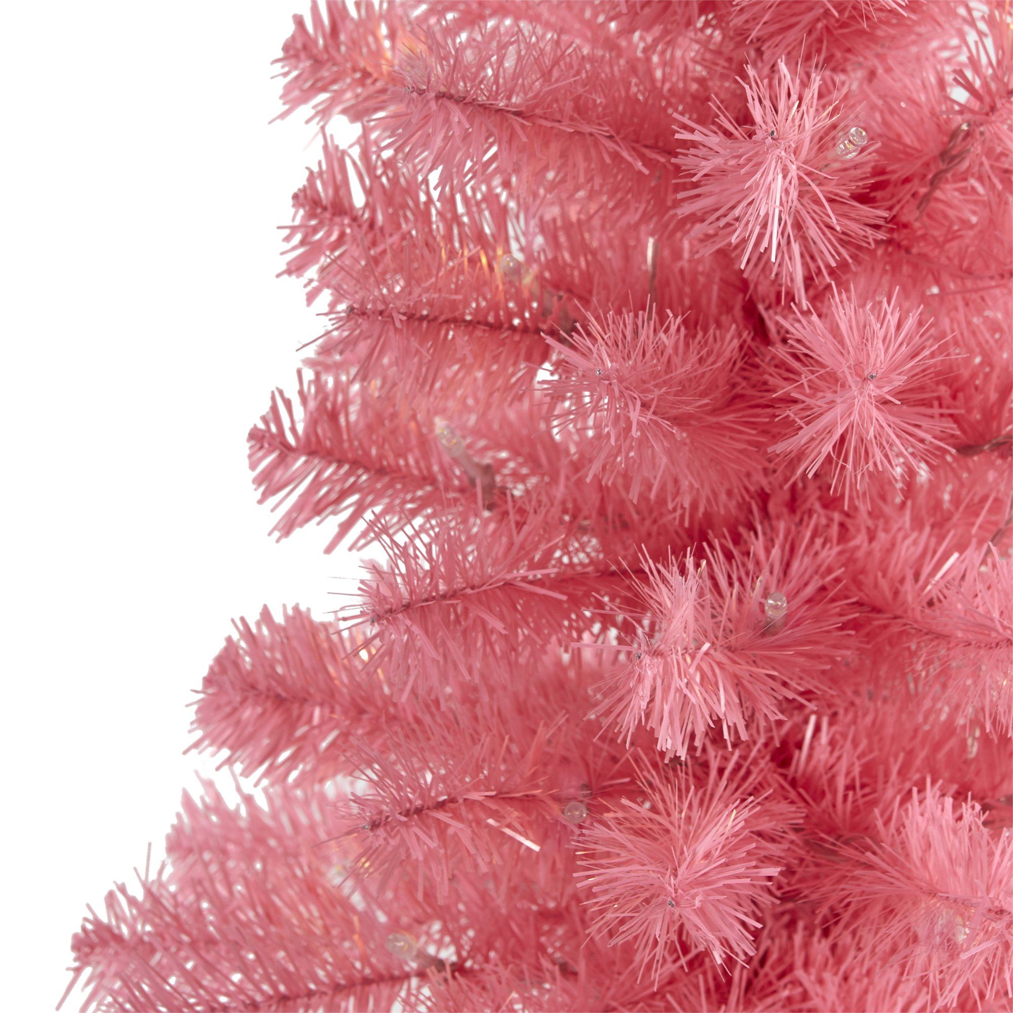 Shop For 2’ LED Pink Artificial Christmas Tree