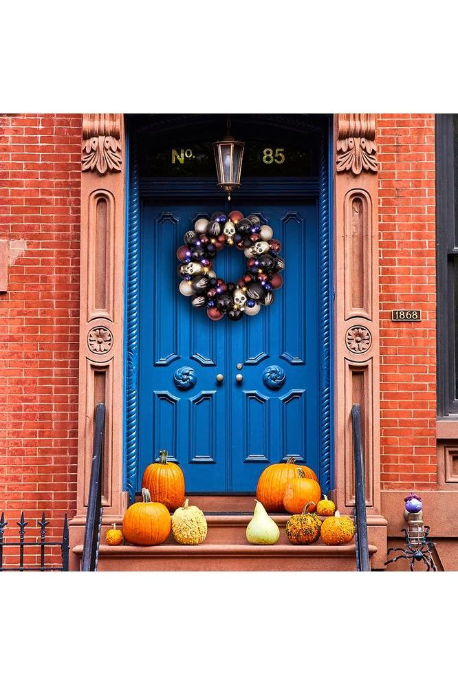 Shop For 20" Creep and Glitter Spooky Door Wreath