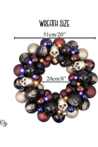 Shop For 20" Creep and Glitter Spooky Door Wreath