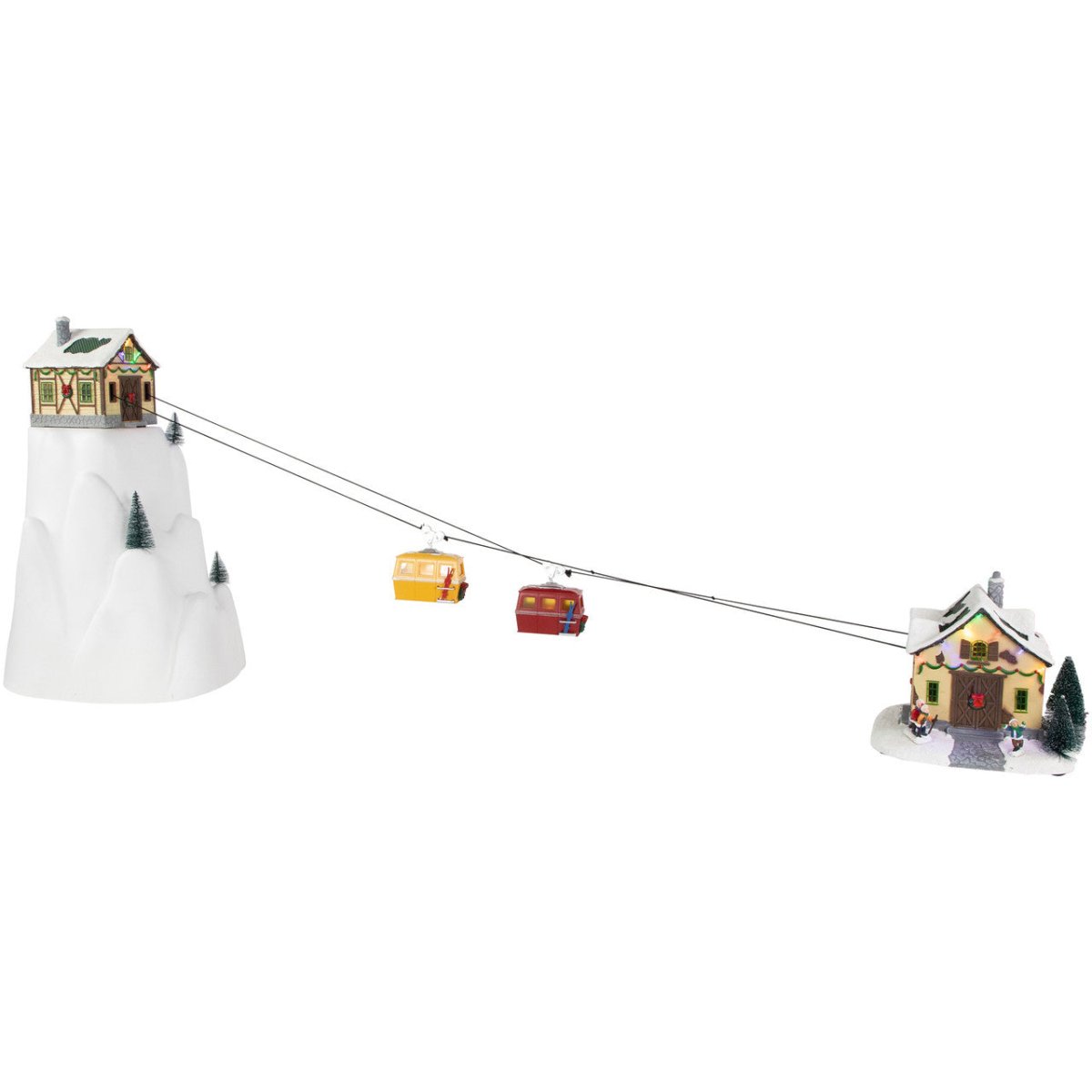 Shop For 20" Electric Lighted Musical Animated Cable Car