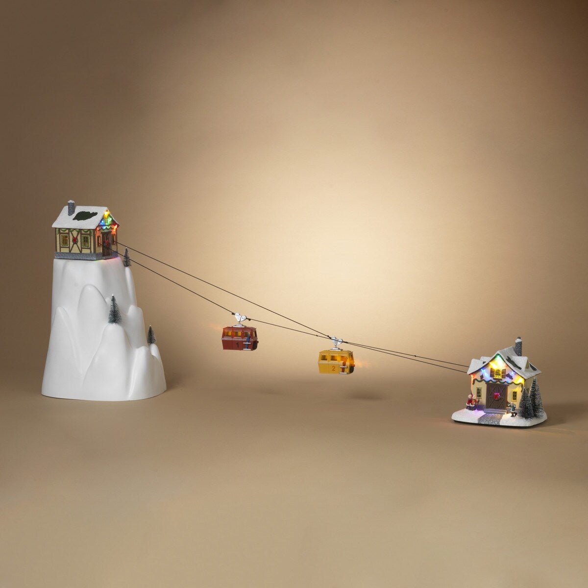 Shop For 20" Electric Lighted Musical Animated Cable Car