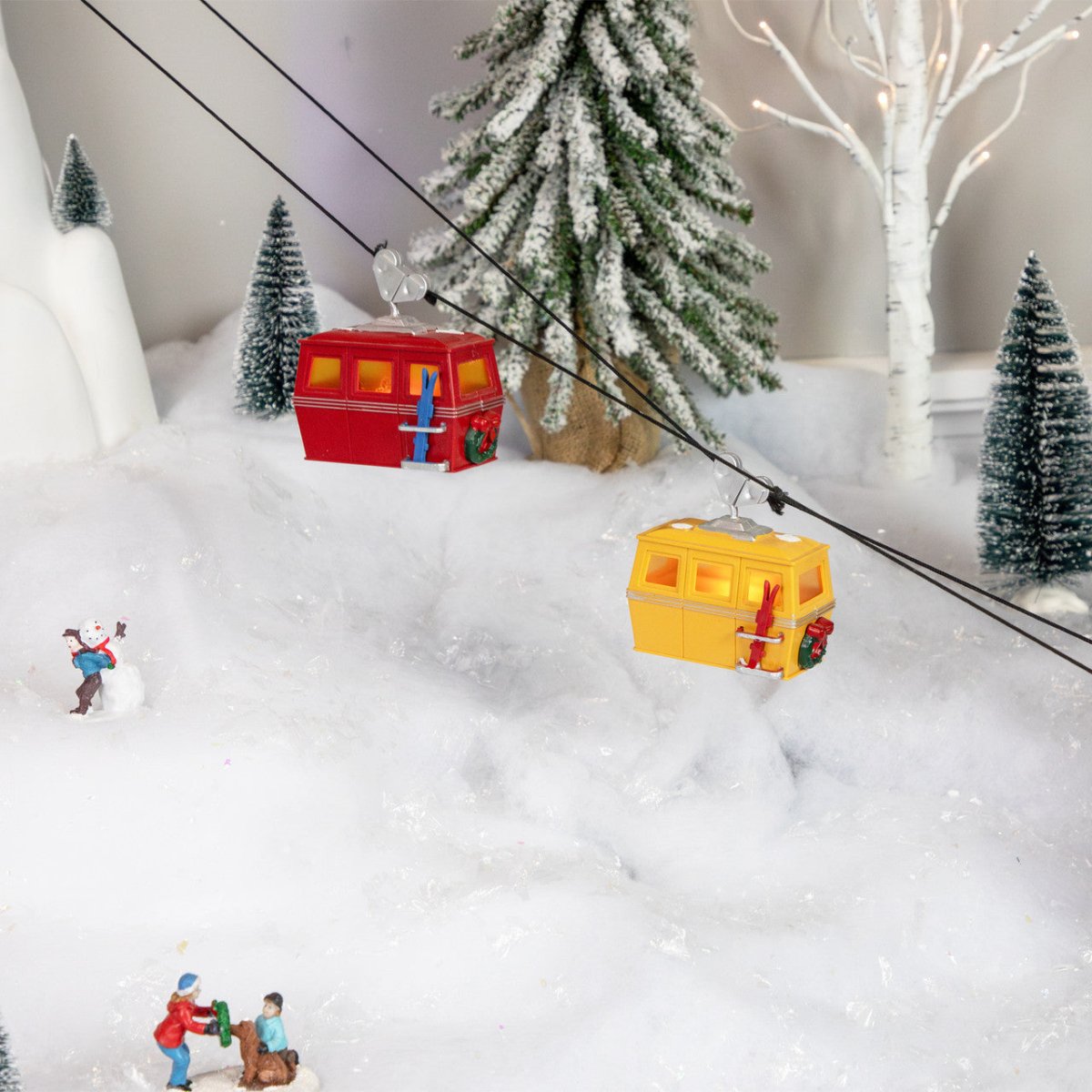 Shop For 20" Electric Lighted Musical Animated Cable Car