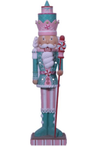 Shop For 20" LED Pastel Christmas Nutcracker w/Staff