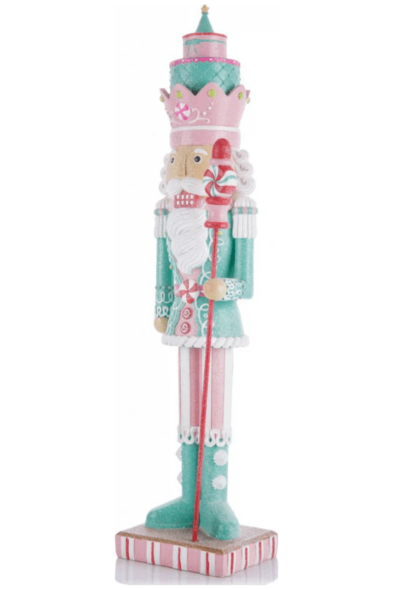 Shop For 20" LED Pastel Christmas Nutcracker w/Staff