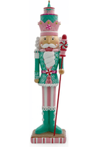 Shop For 20" LED Pastel Christmas Nutcracker w/Staff