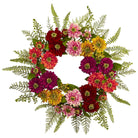 Shop For 20" Mixed Flower Wreath